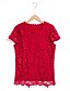 cheap T-Shirts-Basic Casual Lace Women&#039;s Blouse