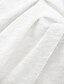 abordables Camisetas sin mangas-Tanque Mujer Blanco Color sólido/liso Diario Básico Cuadrado S