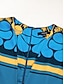 billige Jumpsuits-Brand Contrast Design Satin Floral Material Jumpsuit