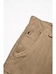 cheap Shorts-Men&#039;s Streetwear Cargo Hiking Shorts in Khaki