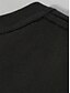 abordables Camiseta-Mujer Camiseta 100% Algodón Casual Diario Básico Manga Corta Cuello Barco Negro Primavera verano