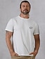 baratos T-Shirts-Camiseta Masculina Folha Clássica 100% Algodão
