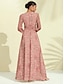 abordables Print Dresses-Vestido Largo Floral para Mujer  Estilo Veraniego