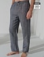 baratos Pants-Men&#039;s Linen Pants Trousers Casual
