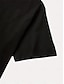 abordables Super Sale-Femme T shirt Tee Graphic Marguerite 100% Coton Noir Blanche Jaune Manche Courte Imprimer basique du quotidien Sortie Col Rond Standard