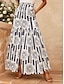 preiswerte Sale-Cotton Button Pocket Floral Maxi Dress