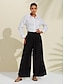 abordables Sale-Straight Full Length Pants