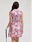 abordables robes zippées-Robe de golf pour femmes  protection solaire sans manches  tenue de tennis élégante violette  rose et kaki