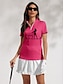 billige Polo Top-Golf Polo Breathable Short Sleeve Shirt