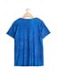 preiswerte T-shirts-Damen T Shirt Schwarz Blau Leicht Blau Graphic Katze Bedruckt Kurzarm Täglich Wochenende Basic Rundhalsausschnitt Standard 3D Cat S