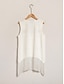 abordables T-shirts-Tassel Hem V Neck Casual Dress