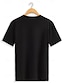 billige T-Shirts-Mænds Klassiske T shirt i 100% Bomuld  Kortærmet  Behagelig