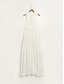 cheap Casual Dresses-Chiffon Solid Cross Halter Elegant Maxi Dress