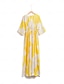 abordables Print Dresses-Vestido de Playa Largo de Primavera y Verano para Mujer con Estampado de Flores