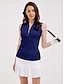 economico Polo Top-Sleeveless Golf Polo Shirt