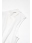 abordables Mini Robes-Solid One Shoulder Asymmetric Dress
