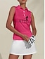 billige Polo Top-Elegant Sleeveless Golf Polo Shirt