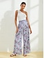 abordables Pants-Relaxed Vacation Full Length Pants
