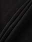 abordables Hoodies-Pull en molleton pour homme en coton 100%   design basique   manches longues   col rond   noir blanc   tailles S M L