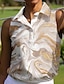 abordables Polo Top-Camisa Polo de Golf para Mujer Morada Claro Sin Mangas Protección Solar Prenda Superior para Damas Ropa de Golf