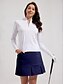 abordables Polo Top-Long Sleeve Polo Golf Shirt