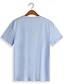 baratos T-Shirts-Camiseta Masculina Folha Clássica 100% Algodão