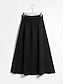 abordables Skirts-Button Up Tencel Maxi Skirt