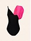 billige One-pieces-Triangle Shirred One piece Swimsuit