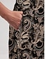 abordables vestidos con cremallera-Women&#039;s Black Sleeveless Golf Dress