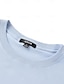 baratos T-Shirts-Men&#039;s Plain Crew Neck T shirt