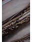 abordables Super Sale-Femme Robe casual Abstrait Impression de marbre Fendu Imprimer Col Ras du Cou Robe longue maxi Bohème Vacances Manche Courte Eté