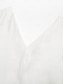 abordables Robes Décontracté-Robe d&#039;Été en Lin Coton  Col en V  Manches Demi