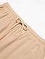 cheap Shorts-Men&#039;s Summer Beach Capri Pants in Linen Cotton Blend