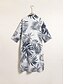 preiswerte Print Dresses-Button Pocket Mini Shirt Dress