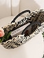 billige Clutches &amp; Evening Bags-Chic Woven Straw Beach Handbag