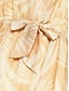 baratos Print Dresses-Knot Detail V Neck Maxi Dress