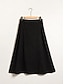 preiswerte Skirts-Cotton Embroidered Maxi Skirt