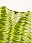 baratos Print Dresses-Stripe V Neck Viscose Maxi Dress