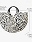 abordables Clutches &amp; Evening Bags-Chic Straw Circle Beach Handbag