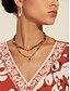 abordables Collares-Brass Bohemia Vintage Necklace