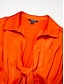 abordables Robes Décontracté-Empire Cotton Shirred Skater Dress
