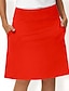 abordables Skirts-Mujer Falda de tenis falda de golf Rosa oscuro Negro Blanco Protección Solar Ropa de tenis Ropa de golf para damas Ropa Trajes Ropa Ropa