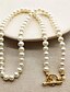 abordables Colliers Tendance-Chain Necklace Brass Fashion