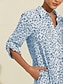 preiswerte Print Dresses-Elegant Sequin Leopard Maxi Shirt Dress