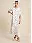 cheap Print Dresses-Graphic Sequin Pocket Shirt Dress