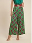 cheap Two Piece Sets-Solid Tie Knot Sleeveless Top &amp;  Pocket Long Pants Set