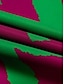 abordables Two Piece Sets-Femme Couleur unie / unie Vacances Fête du thé Fin de semaine Sans Manches Vert Noeud de cravate Dos attaché Sans Manches Hauts Attaché au Cou Eté
