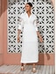 cheap Casual Dresses-Cotton Embroidered National Totem Midi Dress