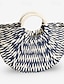 abordables Clutches &amp; Evening Bags-Chic Boho Straw Circle Handbag