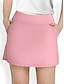 preiswerte Skirts-Damen Tennisrock Golfrock Dunkelrosa Schwarz Weiß Sonnenschutz Tennisbekleidung Damen-Golfkleidung, Kleidung, Outfits, Kleidung